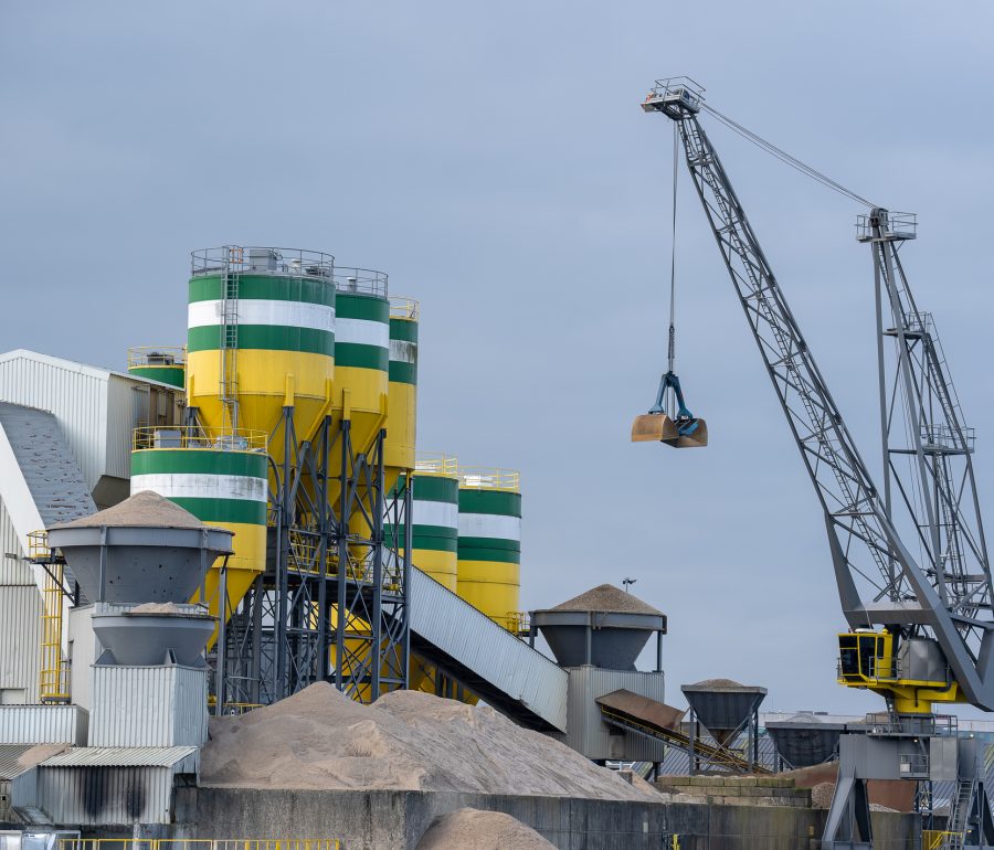 A cement plant