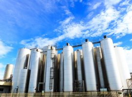 Chemical industry silos