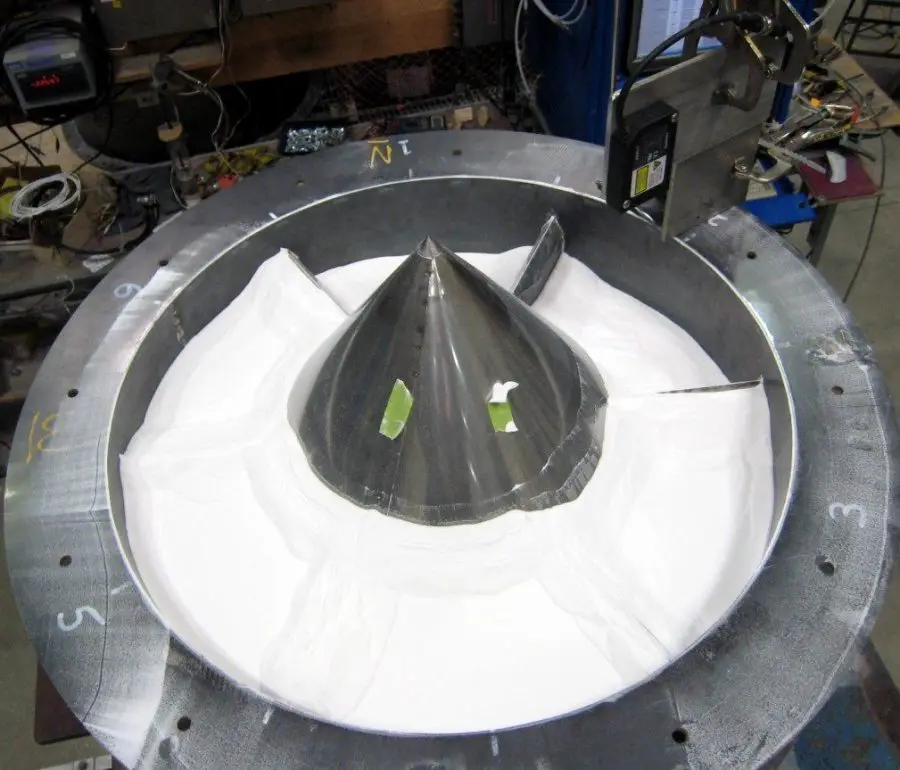 Physical modeling powder insert